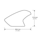 Onedesign Tank Grips Black For BMW R1200 GS 2013-2018