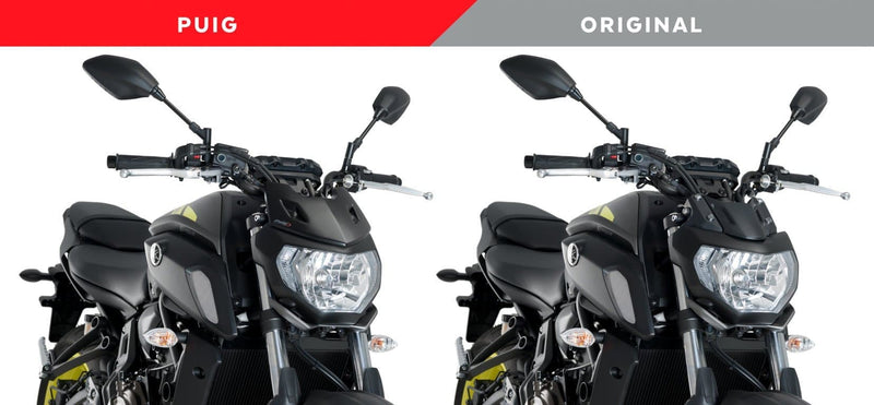 Sport Plus Screen For Matte Black For Yamaha MT-07 2018-Current
