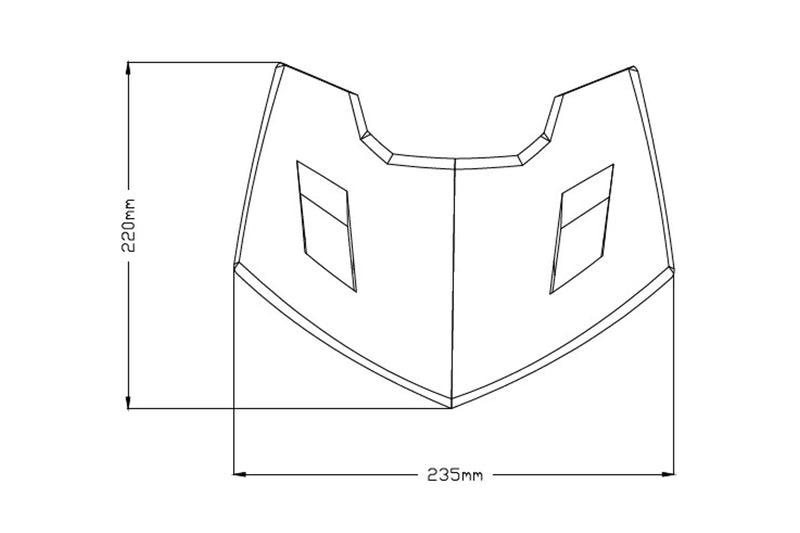 Sport Plus Screen For Matte Black For Yamaha MT-07 2018-Current
