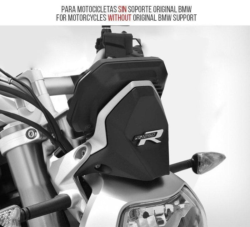 Sport Screen (2) Black (Opaque) For BMW R1250 R 2019-2022