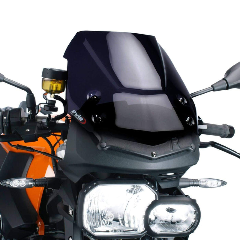 Sport Screen Black (Opaque) For BMW F800 R 2009-2014