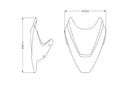 Sport Screen Black (Opaque) For Ducati Streetfighter V4 2020-Current