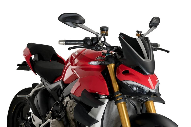 Sport Screen Black (Opaque) For Ducati Streetfighter V4 2020-Current