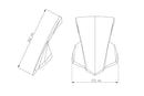 Sport Screen Black (Opaque) For Honda CB 650 F 2014-2020