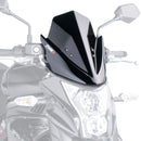 Sport Screen Black (Opaque) For Kawasaki ER-6N 2012-2016