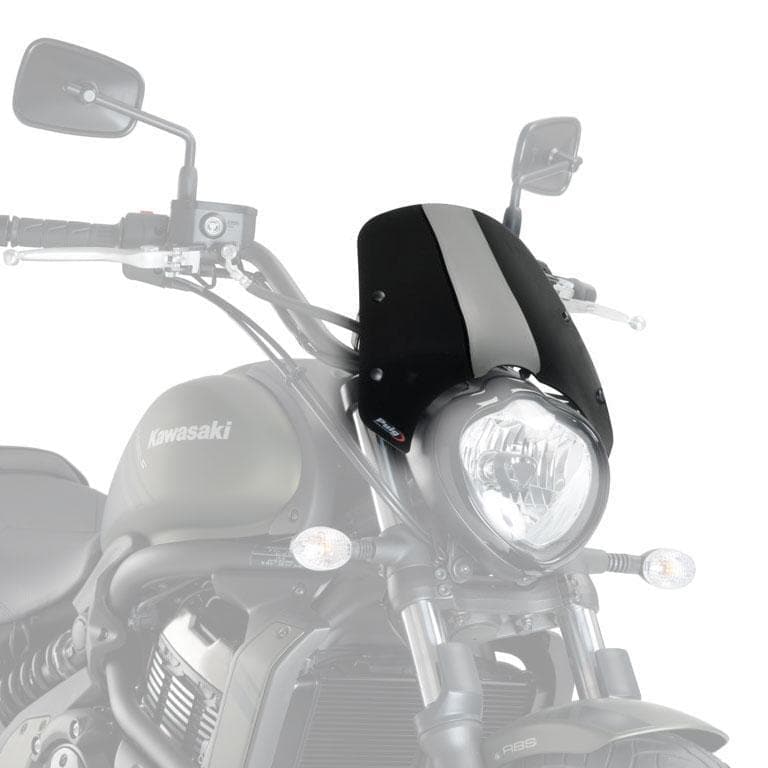 Sport Screen Black (Opaque) For Kawasaki Vulcan S 2015-Current