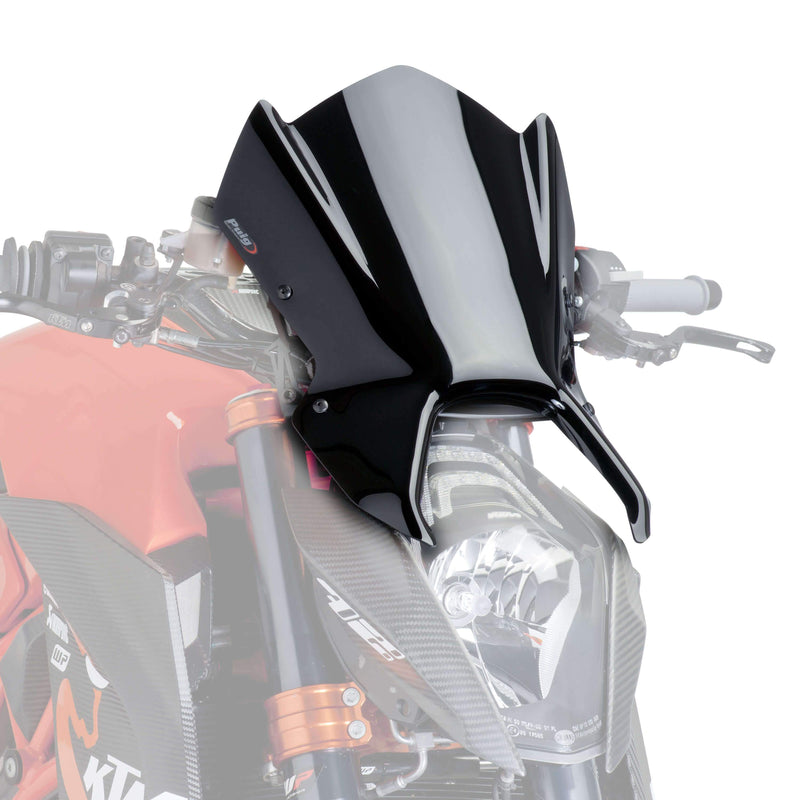 Sport Screen Black (Opaque) For KTM 1290 Superduke R 2014-2016