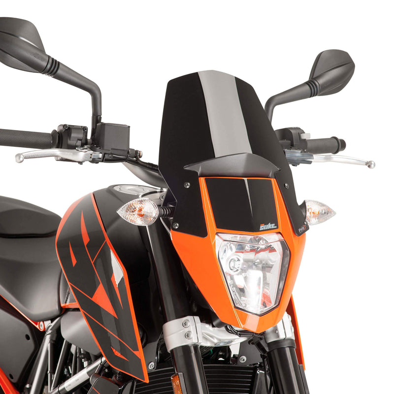 Sport Screen Black (Opaque) For KTM 690 Duke 2012-2020