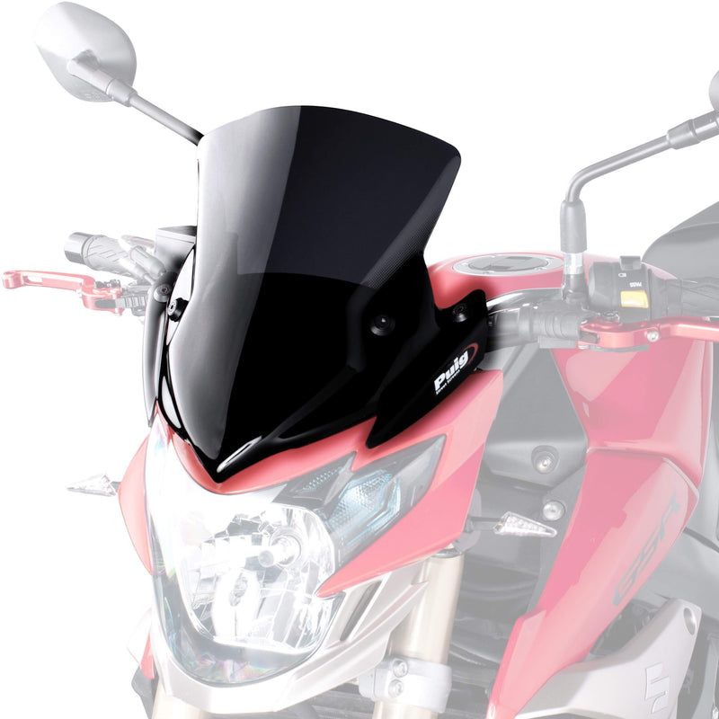 Sport Screen Black (Opaque) For Suzuki GSR 750 2011-2016