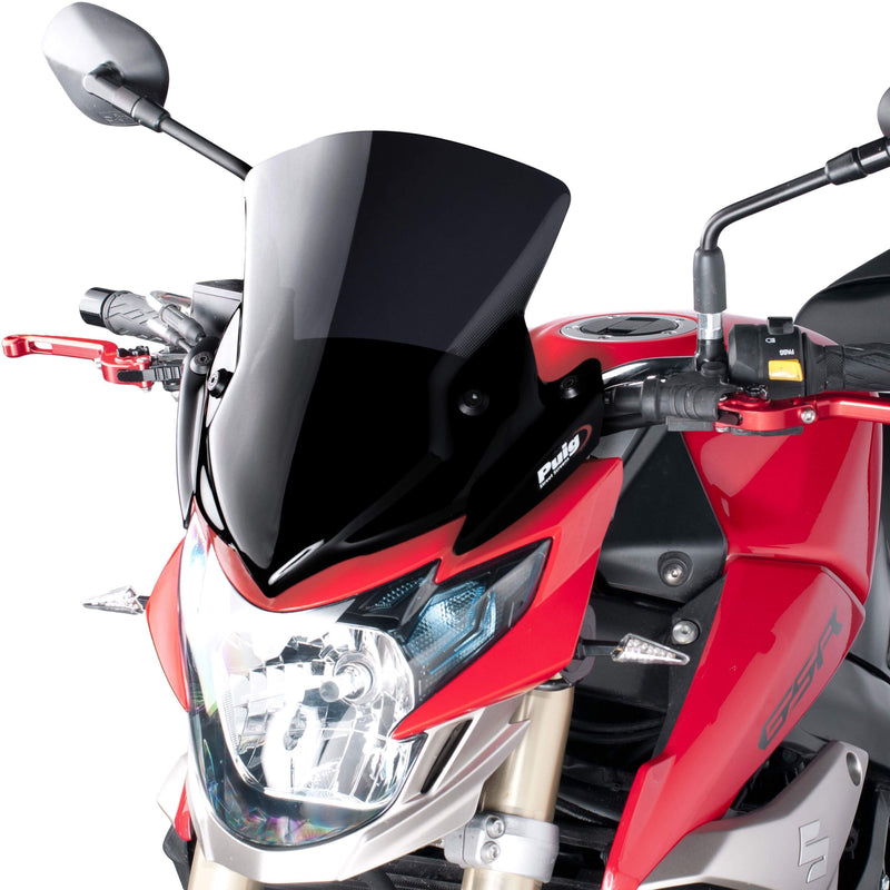 Sport Screen Black (Opaque) For Suzuki GSR 750 2011-2016