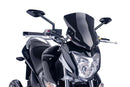 Sport Screen Black (Opaque) For Suzuki GW 250 Inazuma 2013-2016