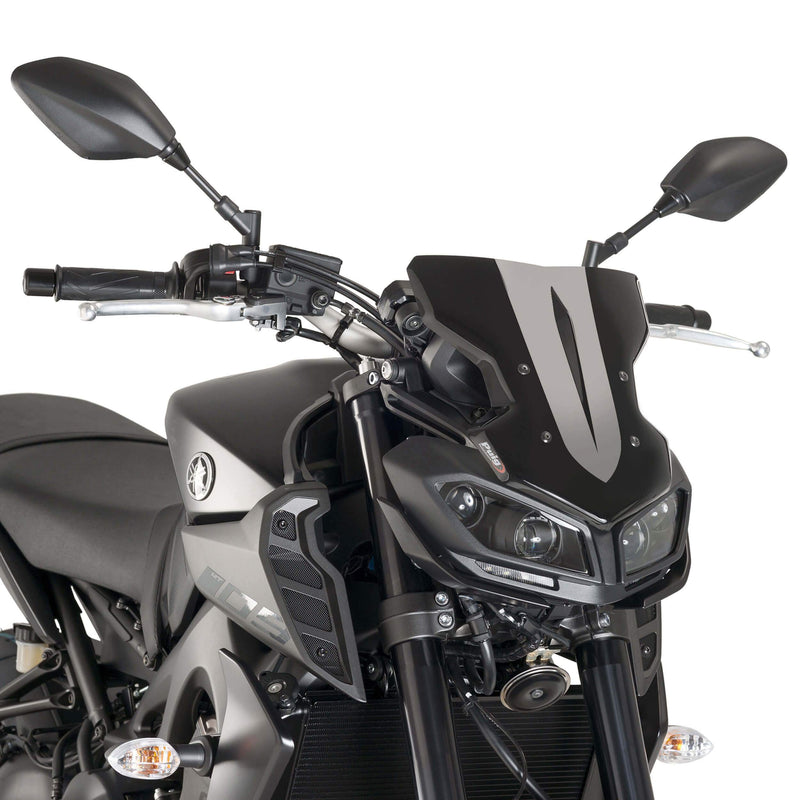 Sport Screen Black (Opaque) For Yamaha MT-09 2017-2020