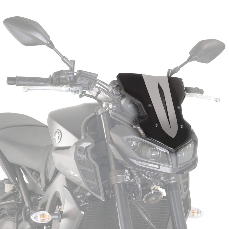 Sport Screen Black (Opaque) For Yamaha MT-09 2017-2020