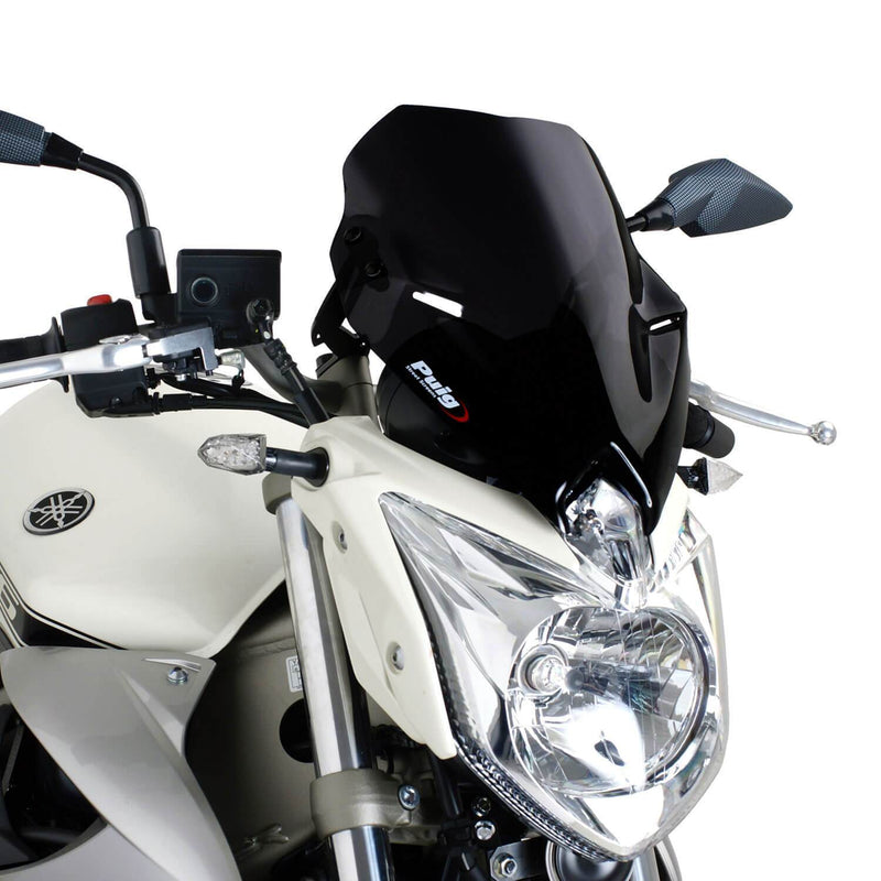 Sport Screen Black (Opaque) For Yamaha XJ6 2009-2016