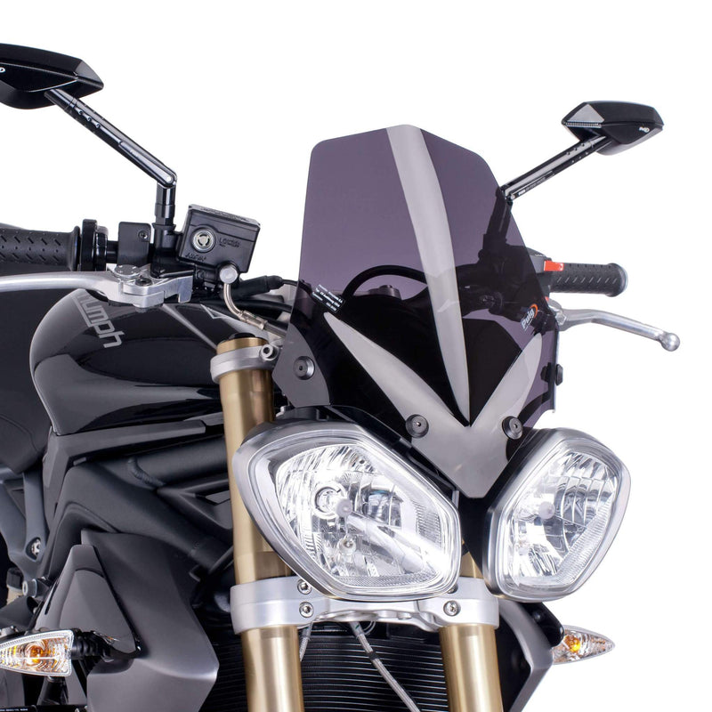 Sport Screen Dark Smoke For Triumph Speed Triple 1050 2011-2015
