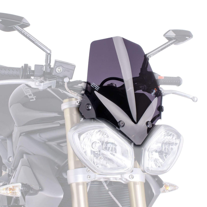 Sport Screen Dark Smoke For Triumph Speed Triple 1050 2011-2015