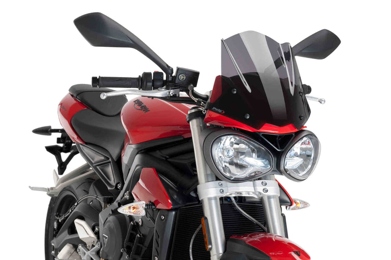 Sport Screen Dark Smoke For Triumph Street Triple 765 S 2017-2019
