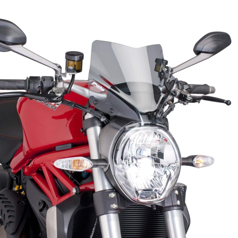Sport Screen Light Smoke For Ducati Monster 1200 / S 2014-Current