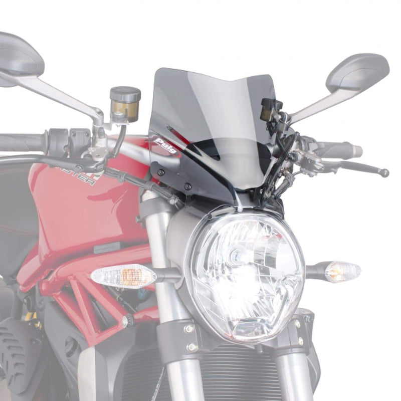 Sport Screen Light Smoke For Ducati Monster 1200 / S 2014-Current