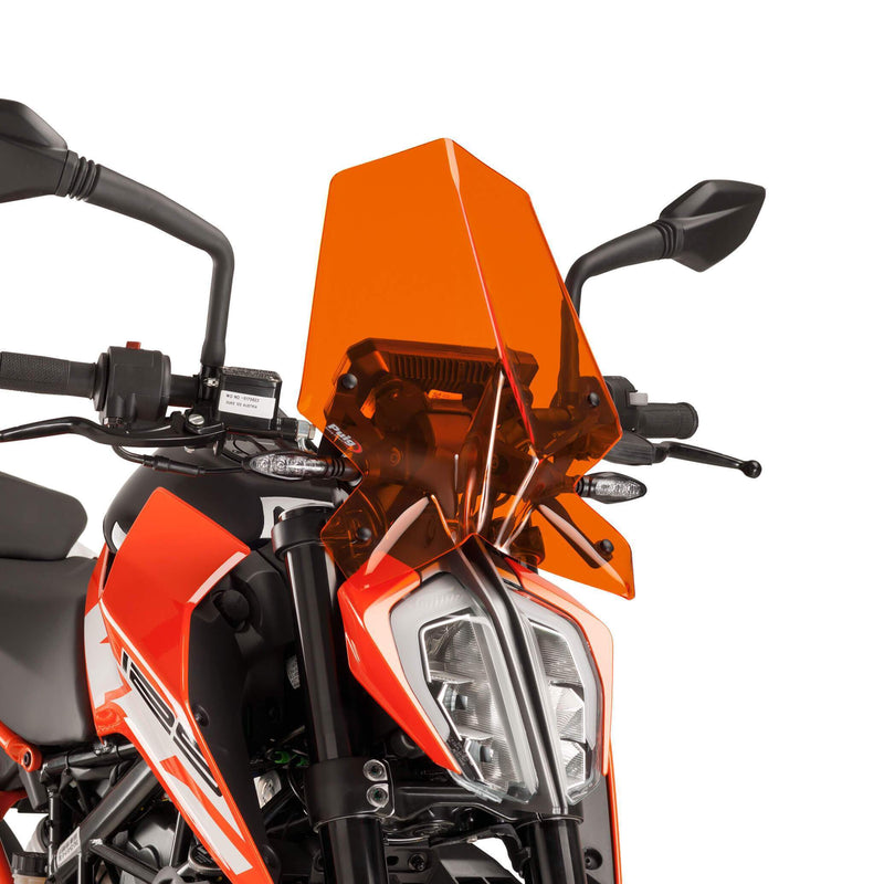 Sport Screen Orange For KTM 125 Duke 2017-2023