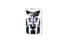 Tank Pad For Graphic / Black / Blue |