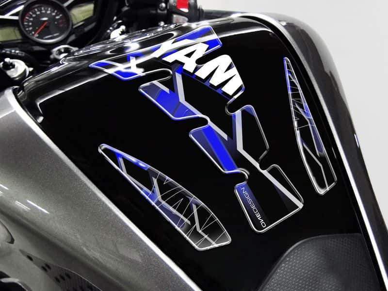 Tank Pad For Graphic / Black / Blue |