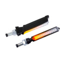 Thin Sequential Indicators Orange LED / Matte Black Facia