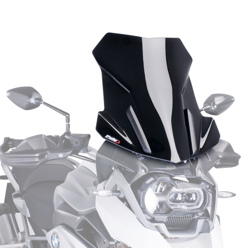 Touring Screen Black (Opaque) For BMW R1200 GS 2013-2018