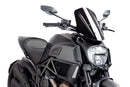 Touring Screen Black (Opaque) For Ducati Diavel 2014-2018