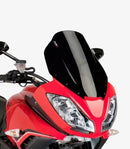 Touring Screen Black (Opaque) For Triumph Tiger 1050 2007-2013