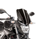 Touring Screen Black (Opaque) For Yamaha MT-03 2016-2019