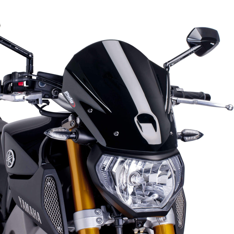 Touring Screen Black (Opaque) For Yamaha MT-09 2013-2016
