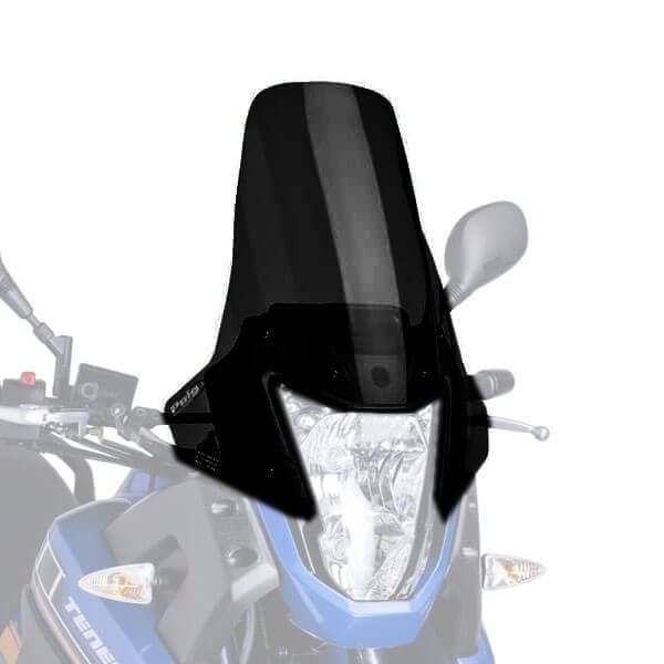 Touring Screen Black (Opaque) For Yamaha XT 660 Z Tenere 2008-2016