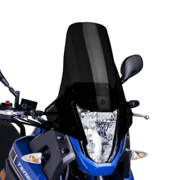 Touring Screen Black (Opaque) For Yamaha XT 660 Z Tenere 2008-2016