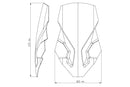 Touring Screen Blue For Honda CRF 1000 L Africa Twin 2016-2019