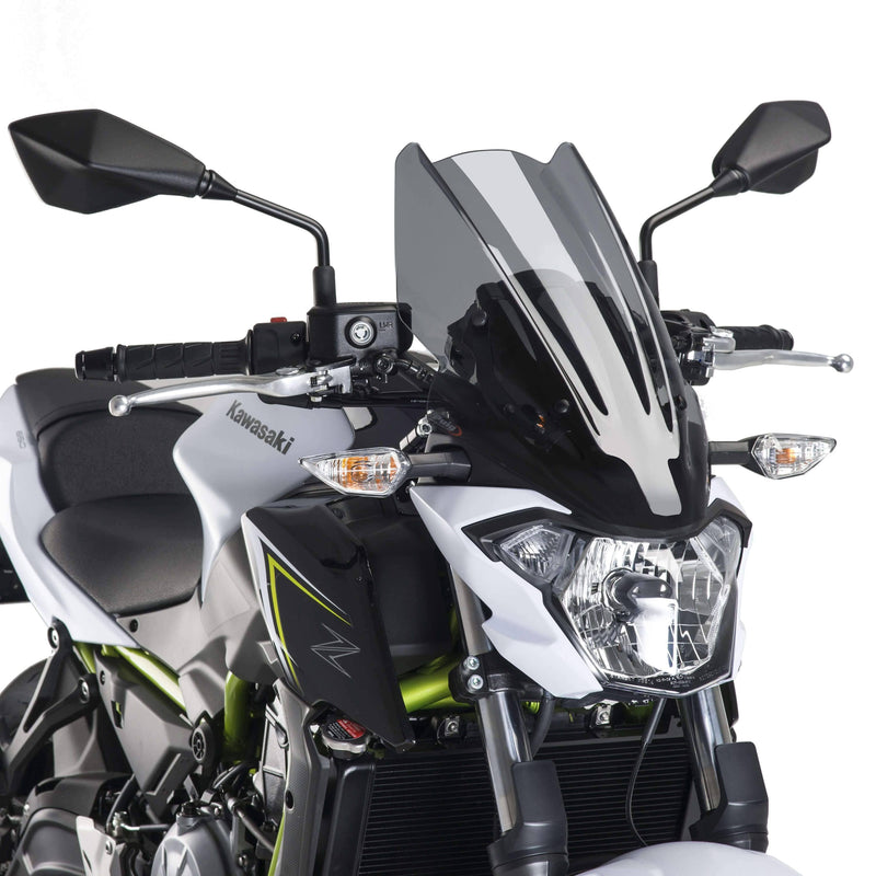 Touring Screen Dark Smoke For Kawasaki Z 650 2017-2019