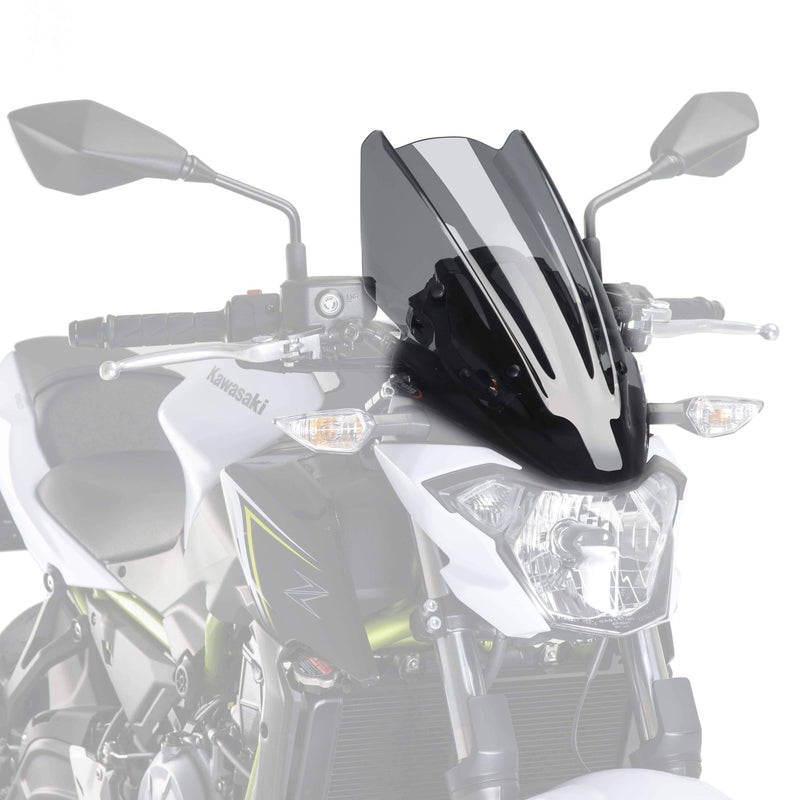Touring Screen Dark Smoke For Kawasaki Z 650 2017-2019