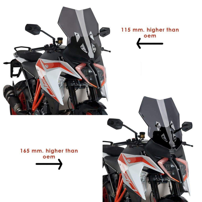 Touring Screen Dark Smoke For KTM 1290 Superduke GT 2019-Current