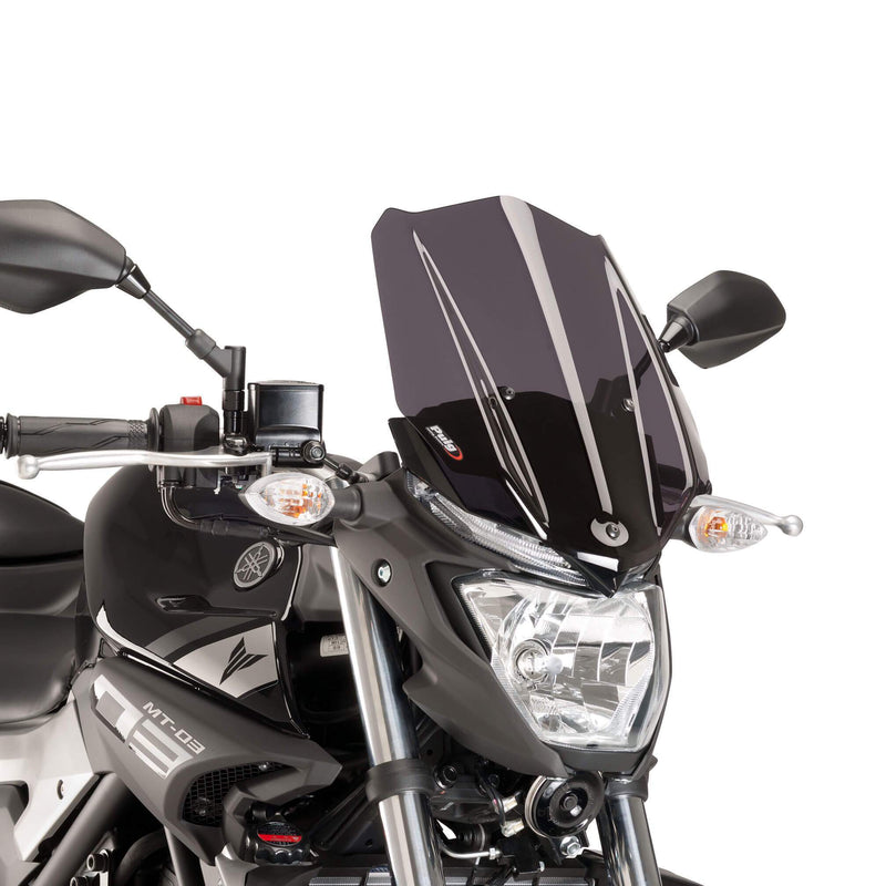 Touring Screen Dark Smoke For Yamaha MT-03 2016-2019