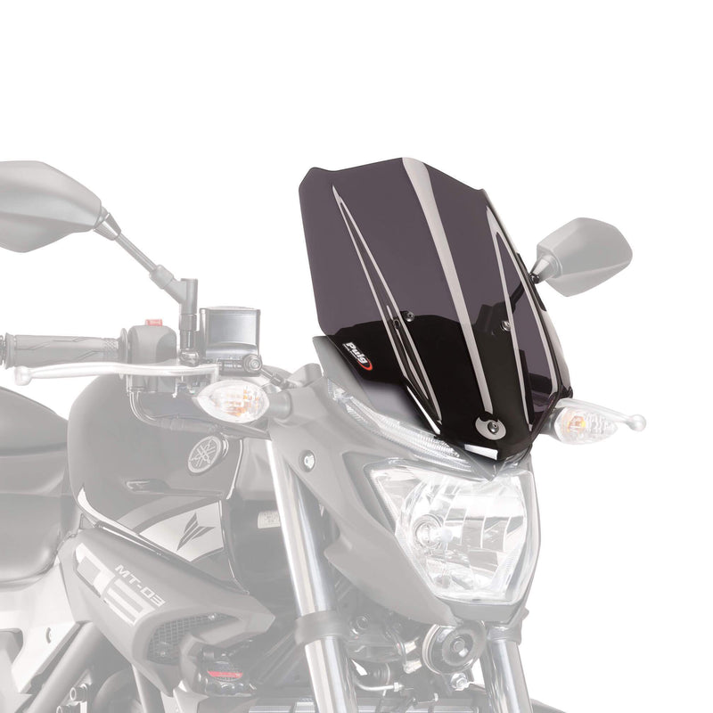 Touring Screen Dark Smoke For Yamaha MT-03 2016-2019