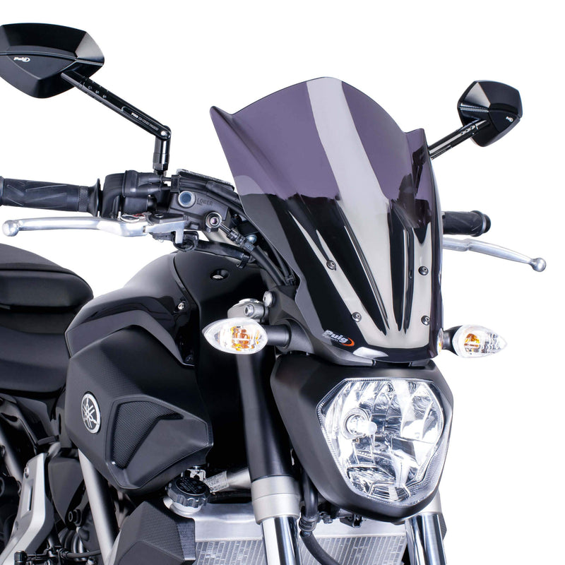 Touring Screen Dark Smoke For Yamaha MT-07 2014-2017