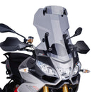 Touring Screen with Visor Light Smoke For Aprilia Caponord 1200 2013-2017