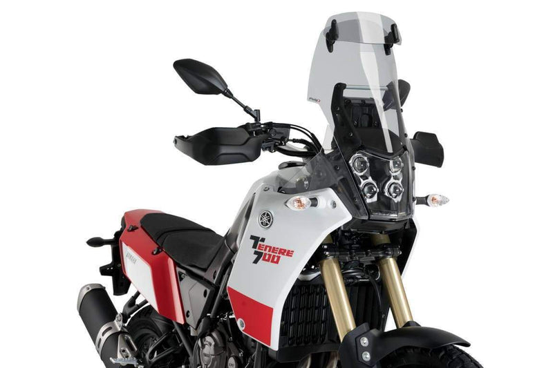 Touring Screen with Visor Light Smoke For Yamaha Tenere 700 2019-Current