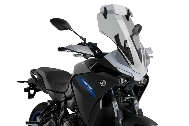 Touring Screen With Visor Light Smoke For Yamaha Tracer 7 2021-Current