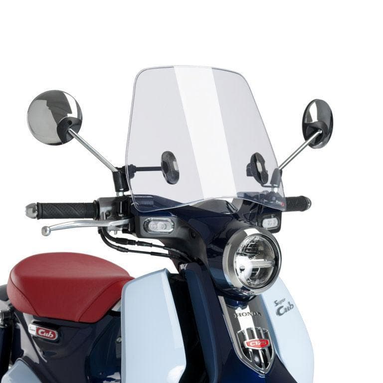 Trafic Screen Clear For Honda Super Cub C125 2018-Current