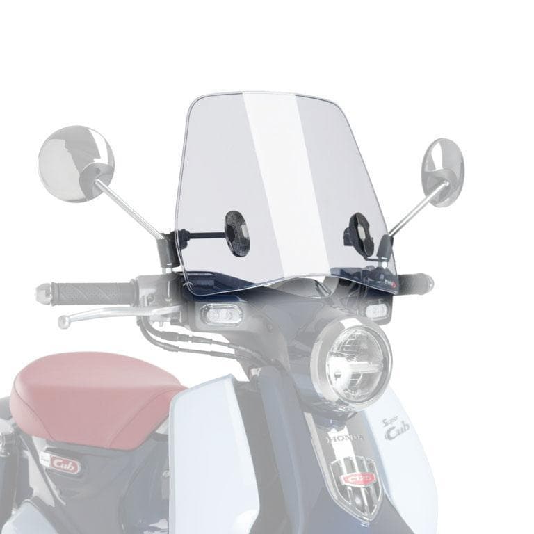Trafic Screen Clear For Honda Super Cub C125 2018-Current