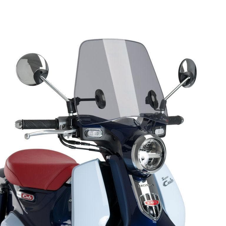 Trafic Screen Light Smoke For Honda Super Cub C125 2018-Current