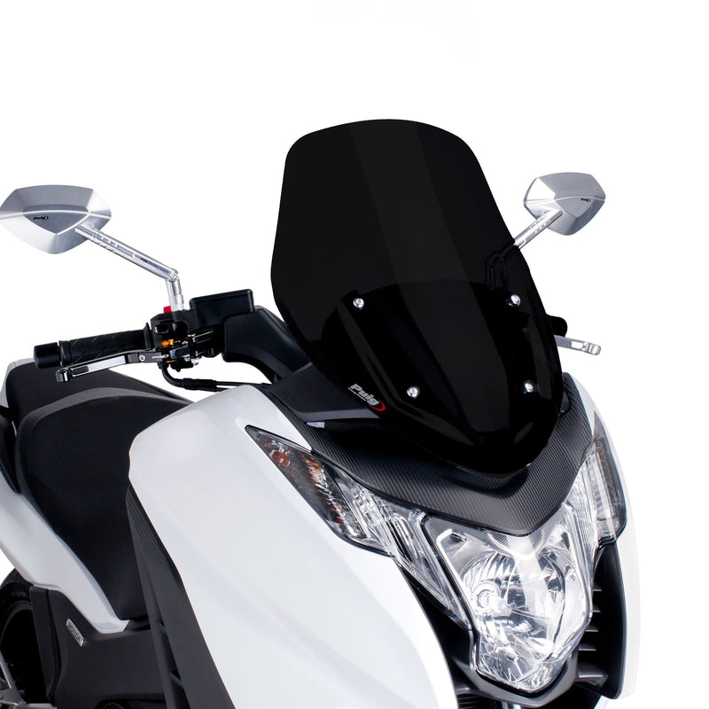 V-Tech Line Sport Screen Black (Opaque) For Honda NC 700 D Integra 2012-2013
