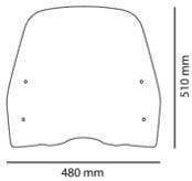 Mirror Adaptor Left or Right Side Black For Suzuki GSXR 1000 2017-Current
