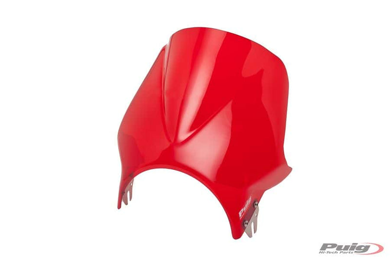 Windy Screen Red For Triumph Thruxton 1200 2016-Current